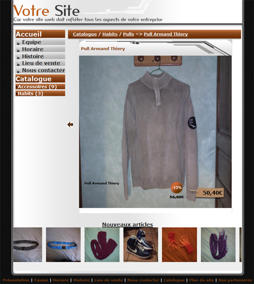 service catalogue web
